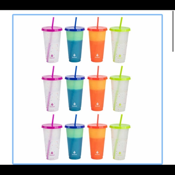 Custom Color Changing Confetti 24oz Cup/ Tumbler - Picture 5 of 12